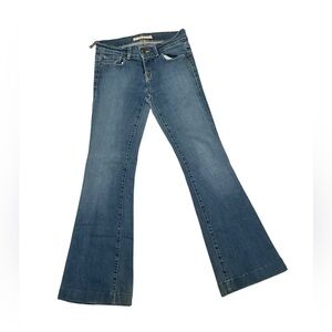 J Brand denim pants Classic Blue full length Flare Jeans‎ 26